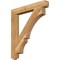 Ekena Millwork Balboa Craftsman Rough Sawn Bracket, Western Red Cedar, 4"W x 32"D x 36"H BKT04X32X36BOA04RWR - alternate 1